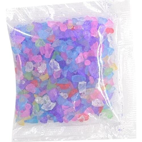 Beach Glass Beads DIY Crystal Epoxy Filler UV Glue Insert Crystal Sand Glass Sea Glass