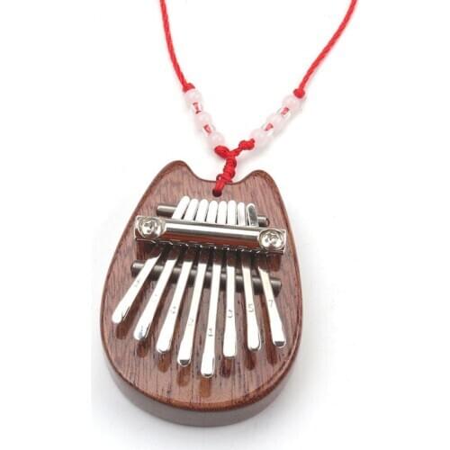 Portable 8 Key Mini Kalimba Finger Thumb Piano Marimba Musical Instrument Gift Colorful Kalimba Music Instrument children Gift