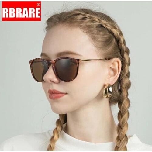 RBRARE Vintage Round Sunglasses Women 2021 Luxury Brand Designer Sunglasses for Women Retro Shades for Women Gafas De Sol Mujer