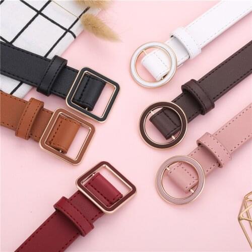 Leather Women Belt Without Holes Belt Women Fashion Casual Spring Summer New Ladies Accessories Belts Woman Belts for Dress