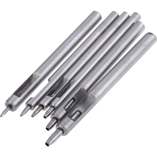 DIY Belt Punching Leather Hole Punch Hollow Drilling Tool Craft Leather Puncher