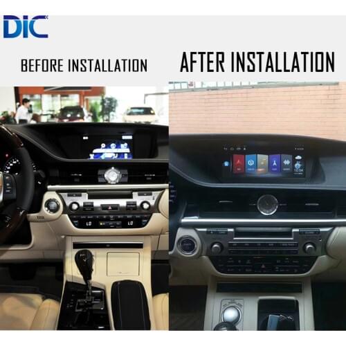 DLC Android system Navigation GPS player Video autoradio Steering-Wheel bluetooth For lexus 2013-2017 ES 240 250 300 350