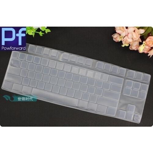 For Ajazz AK35i AK40S AK47 AK49 AK510 AK60 87 104 key keyboard cover Silicone Waterproof Keyboard Protector Skin