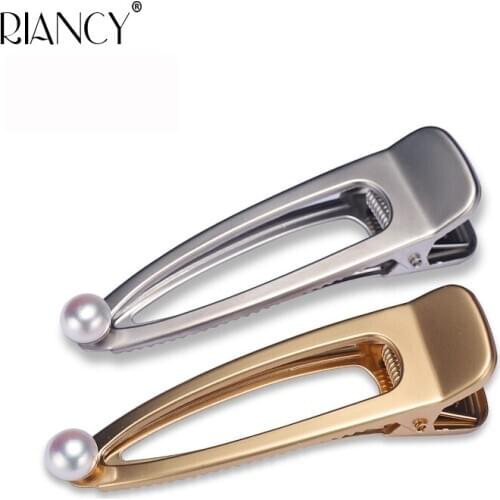 New Fashion natural freshwater pearl ins hairpin bb clip headwear pearl hairpin wild bangs clip female