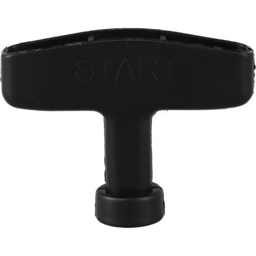 Replacement Recoil Starter Pull Handle Grip Black for Motor
