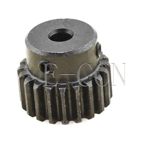 1pcs 1M20T 5mm/6mm/6.35mm/7mm/8mm/10mm/12mm/12.7mm Bore Hole 20 Teeth 10mm Width Module 1 Motor Metal Gear Wheel Top Screw