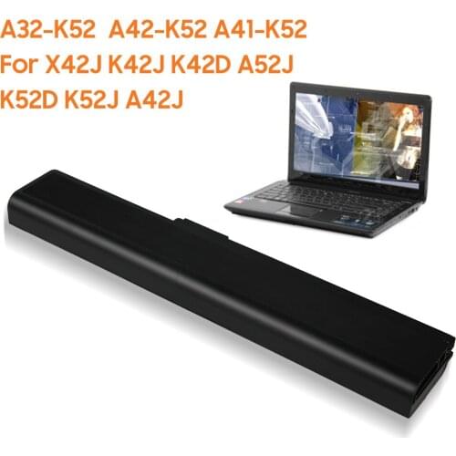 Original Replacement Battery For ASUS A32-K52 A42-K52 A41-K52 X42J K42J K42D A52J K52D K52J A42J K52L681 X42J Authentic Battery