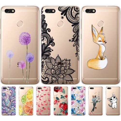 Case For Huawei P9 Lite Mini Case Soft TPU Case For Huawei Nova Lite 2017 Silicon 5.0" SLA-L22 Case Back Huawei Y6 Pro 2017