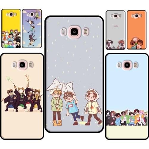 Dream Smp Team Soft Cover For Samsung J4 J6 J8 A6 A8 Plus A9 2018 A3 A5 J1 J3 J5 J7 2016 2017 Phone Case