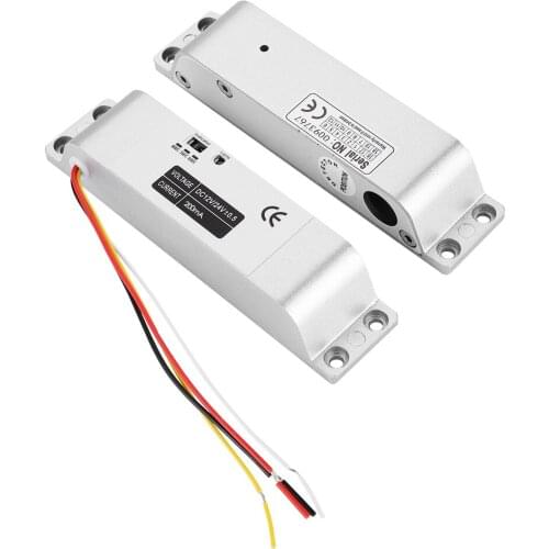 Electric Drop Door Lock Magnetic Induction Gate Entry Access Control Door Lock Free Shipping Electric Drop Door Locks