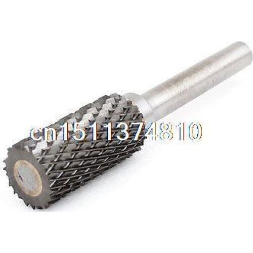 6mm Shank Cylinder Shaped Double Cut Tungsten Carbige Rotary File Bit