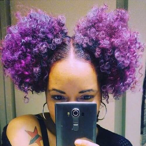 Afro Puff Drawstring Ponytail Synthetic Fashion Hair African American Short Afro Kinkys Curly Wrap Bun Hairpieces Hair Extension