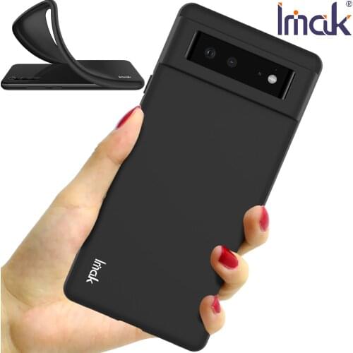 Imak Matte Silicone Case For Google Pixel 6 Pro Soft Gel Flexible TPU Thin Slim Protective