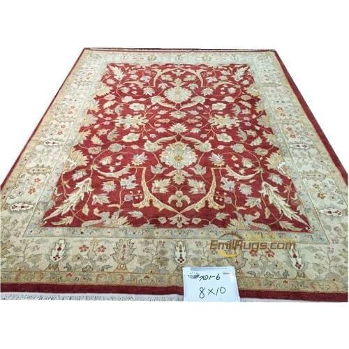Original single export Turkish handmade carpets OUSHAK Ozarks pure wool carpet XD1-6 8x10gc47zieyg9