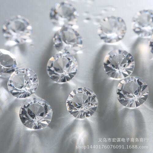 Lot 2000 5000 6mm Wedding Decoration Centerpieces Crystal Diamond Acrylic Table Confetti