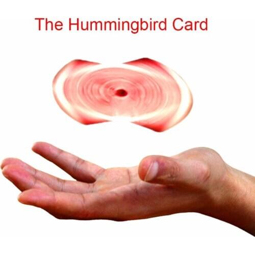 Floating Poker cards Magic Trick The Hummingbird Cards Magic Props UFO Card Mentalism Close Up Stage Magic Accessories G8031