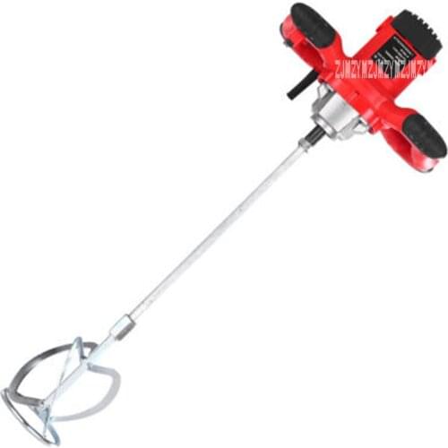 H1600 Industrial Electric Mortar Mixer Putty Powder Mixing Machine Mortar Coating Mixing Machine 220V50Hz/60Hz 1800W 600r/min