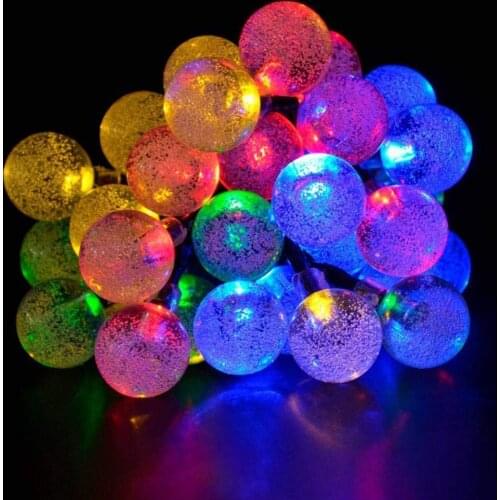 LED String Fairy Lights Outdoor Lighting Solar Lamp Waterproof Solar String Lights Led Solar Light for Garden Decoration Garland