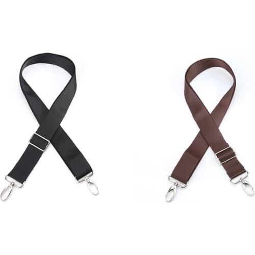 Replacement Shoulder Adjustable Strap For Luggage Messenger Camera Bag Polyester Black Brown Bag Accessories Belt Fabric 106g