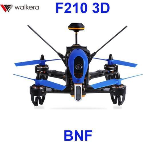 In stock) Original Walkera F210 3D BNF version (Without transmitter) racing Drone quadcopter with OSD / 700TVL Camera BNF