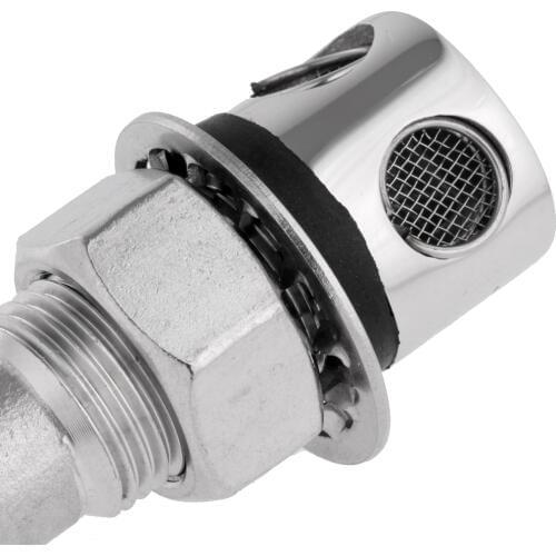 Marine Grade 316 Stainless Steel Boat/ Car/ Caravan Straight Hull Fuel Tank Vent Breather - 0.6'' Hose