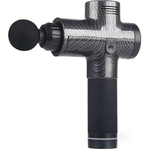 EU/US Plug Portable Massage Gun Muscle Massager Muscle Pain Management after Training Exercising Body Relax Slimming Pain Relief