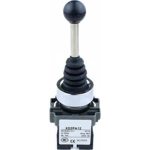 1Pcs XD2PA12CR 2NO 2 Positions Latching Maintained Joystick Switches