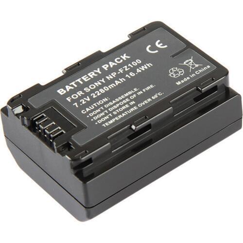 Battery Pack for Sony NP-FZ100, NPFZ100, NP-FZ 100 Z-Series Rechargeable Lithium-ion