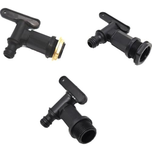 H7JB 3/4 Inch Garden IBC Tank Container Barrel Joint Exhaust Faucet Connection Adapter Plastics Connector