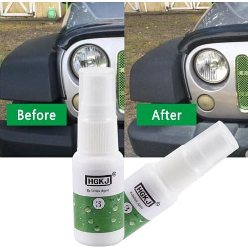 HGKJ-3-20ML Car Leather Care Polish Hydrophobic Coating Interior Leather Seats Plastic Clean Detergent Refurbisher TSLM1