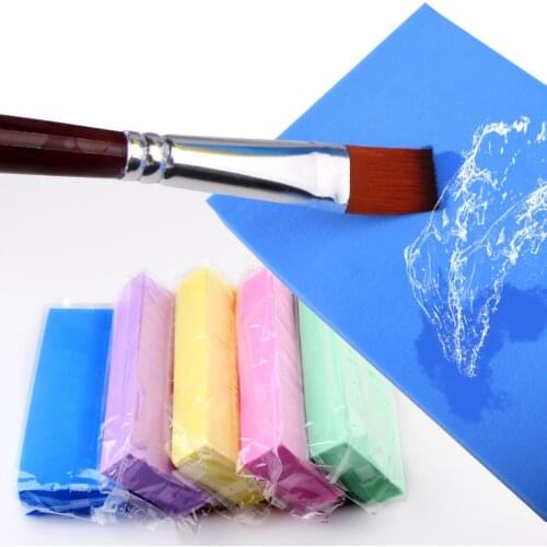 Painting water-absorbent sponge large pigment water-absorbent decontamination wipe sponge block art supplies for painting