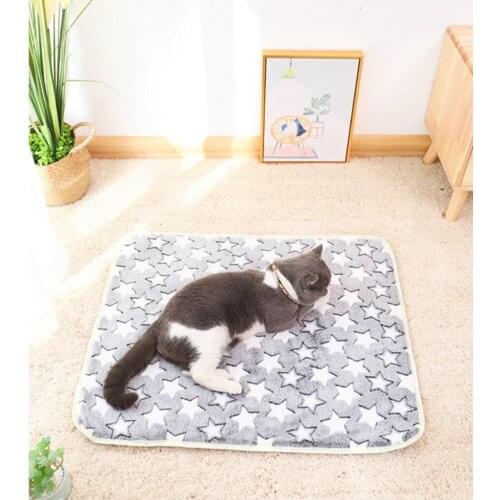 Pet Dog Mats Dog Beds,Thick Blankets for Pets In Winter,cartoon Kennels for Pets,Warm Sleeping Mats for Dogs