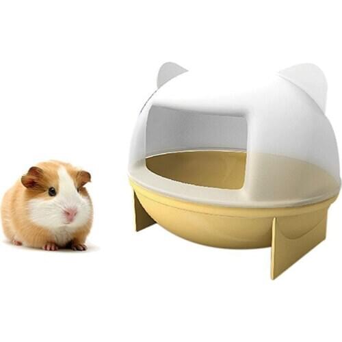 Small Animal Rejas Bathroom House with Scoop set for Chinchilla Rat Gerbil and Dwarf Hamster )