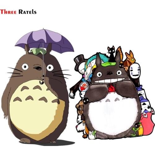 Three Ratels FC817 Totoro Cartoon Car Windshield Sticker Wallpaper Decal