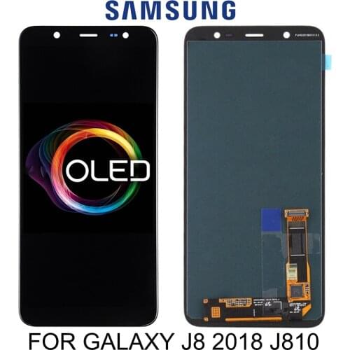 OLED 6.0'' LCD for SAMSUNG Galaxy J8 2018 Display Touch Screen Replacement For Galaxy J810 J810F SM-J810F LCD Display