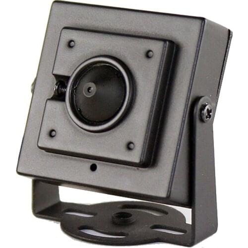 OwlCat 700TVL CMOS Wired Mini Box Micro Home Security Surveillance Video CCTV Security Camera with Metal Body 3.7MM Lens