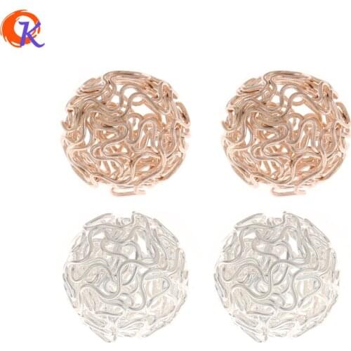 Cordial Design 50Pcs/Lot 20MM Earring Findings/Earring Making/Hand Made/Ball Shape/Earring Base Parts/Jewelry Accessories