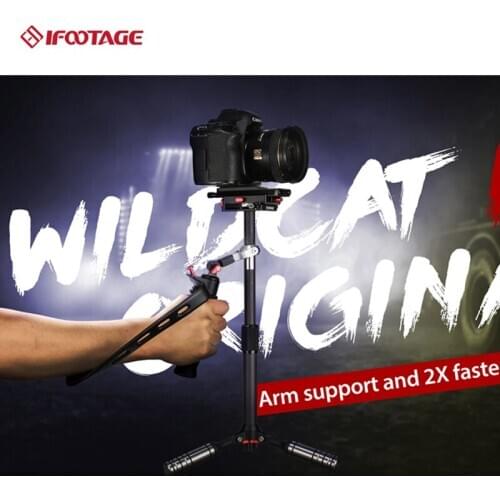 Ifootaged Gimbal wildcat-III Stabilizer Focus on steadicam for Max DSLR SE Action Camera