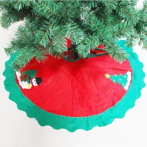 90cm Santa Claus Tree Skirt Christmas Tree Skirt Ornaments Christmas Tree Christmas Supplies 2020 Christmas Decorations For home
