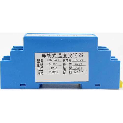 SBWZ-2280 FTT03 4-20mA output PT100 temperature transmitter module SBWZ temperature amplifier templifier