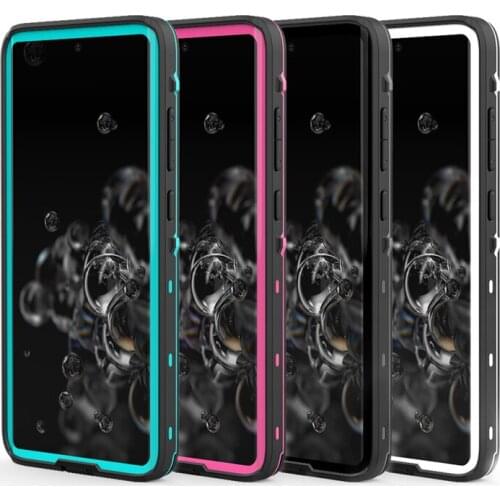 IP68 Waterproof Case For Samsung Galaxy Note 20 Ultra Case Clear 360 Full Coque Dustproof Shockproof Cover for Samsung Note 20