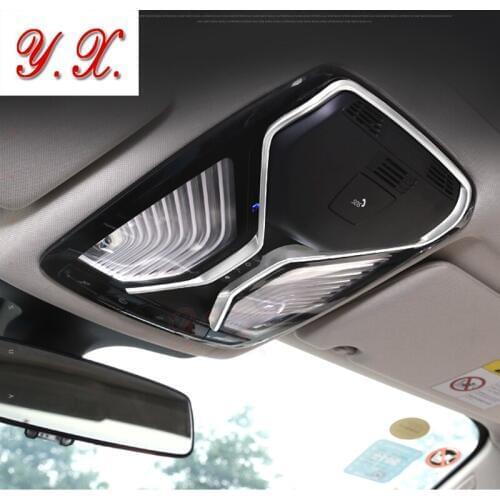 High Quality ABS Interior Reading Lamp decoration Covers sticker for BMW 5 series G38 G30 528 530li 540 Car Styling