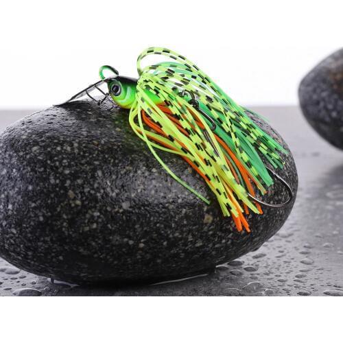 WALK FISH 10G/14G spinner bait fishing lure Buzzbait chatter bait wobbler isca artificial rubber skirt for bass pike walleye