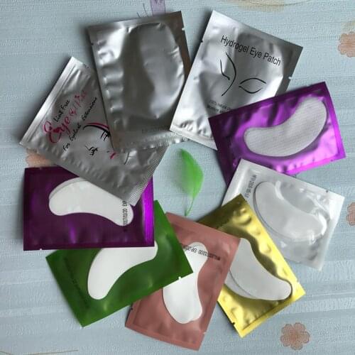 1000 Pairs Mix Color Collagen Newest Eyelash Patches Pads for False Eyelash Extension Eyelash Sticker Wraps Make up Tools Graft