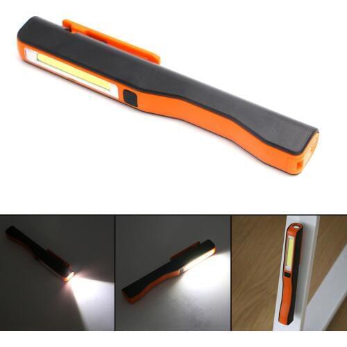 4 colors Mini Portable 1*COB LED+1*LED Flashlight 2 Modes Super Bright Pocket Flash Torch Light Power By 3*AAA Batteries
