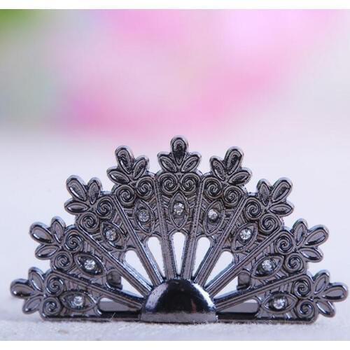 50 pieces/lot) Antiqued Peacock Place Card Holder Wedding Party Table Decoration Bridal Shower Souvenir Seat Card Holder CH007