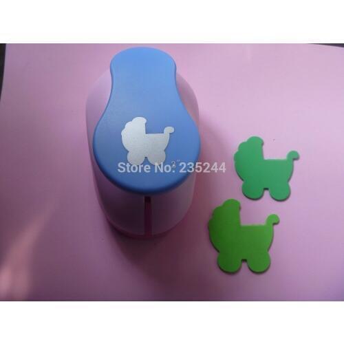 Free shipping 3" Baby carriage eva foam punch craft punch cortador de papel de scrapbook paper punches scrapbooking punchers