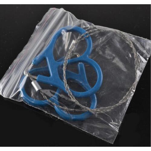 Stainless Steel Chain Saw Outdoor Survival Fret Saw Multipurpose Camping Wire Saw