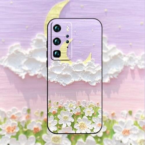 Cute 3d Relief Case Cover P40 P30 P20 Lite Mate 40 Pro 20lite Honor 20 10 10lite P Smart 2019 Nova 5t Protective Smartphone Capa