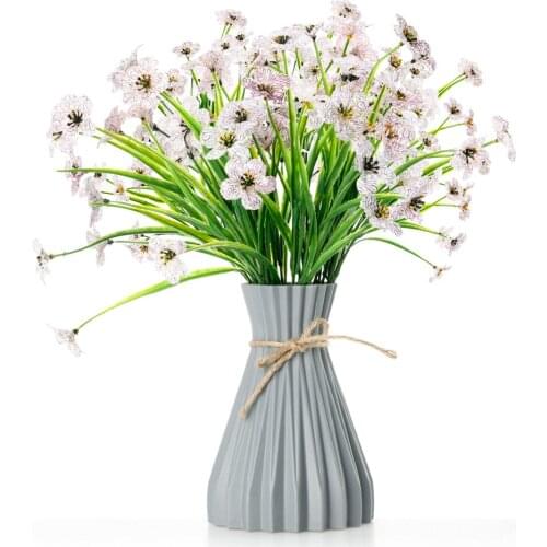 Artificial Fake Flower Silk Flowers Spring Grass Plum Blossom Simulation Plastic 5 Fork High Quality Indoor Home Accessories